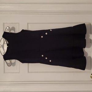 Cute navy blue dress from LOFT, size 4P.